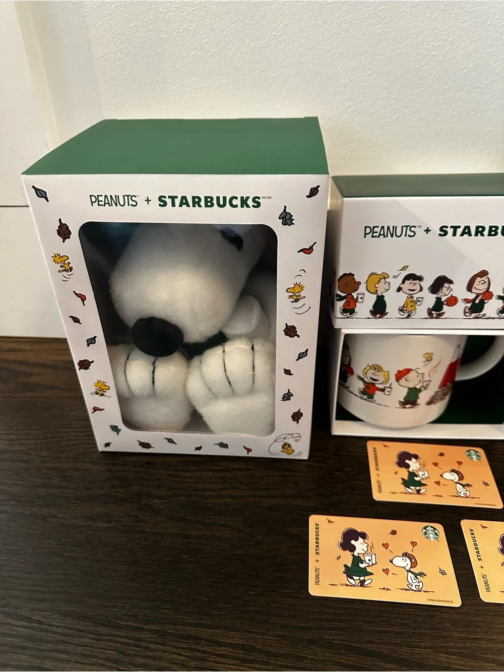 Starbucks peanuts collection